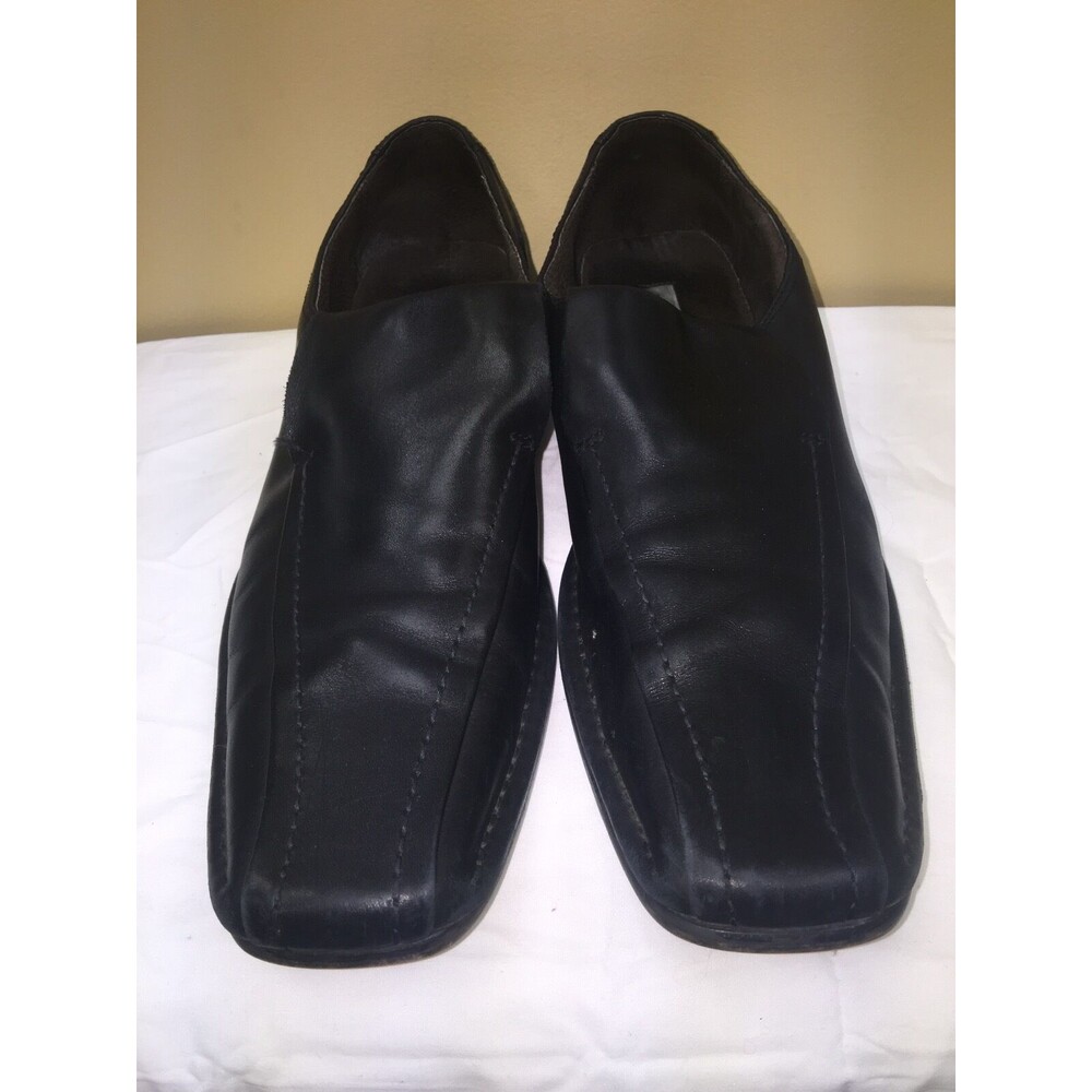KENNETH COLE NEW YORK Act together Black dressy shoes Size 10 M Pre-owned